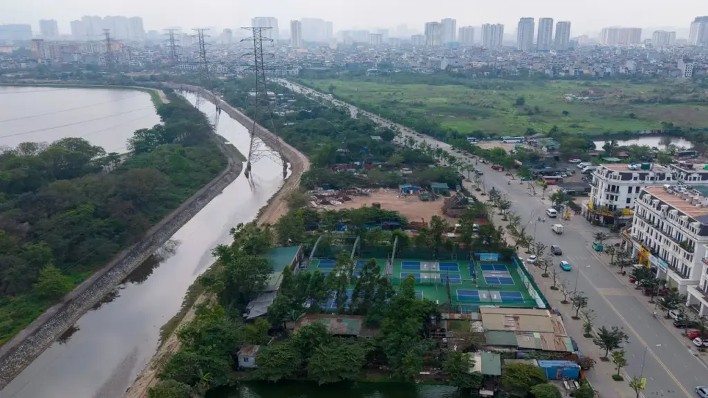 Ngang nhiên "xẻ thịt" đất quy hoạch công viên cây xanh ở phường Hoàng Mai