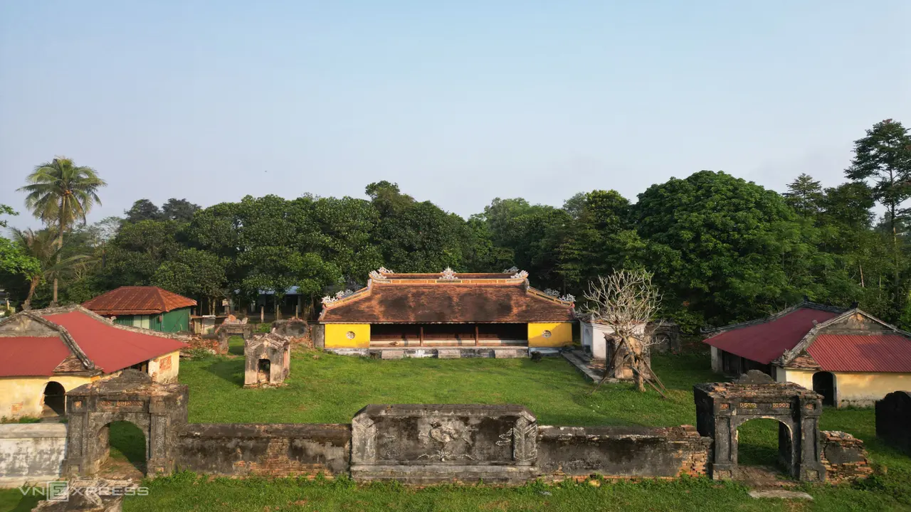 Nơi thờ voi chiến triều Nguyễn xuống cấp