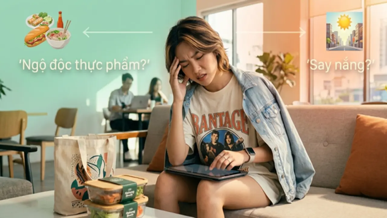 Đi ăn về thấy mệt: Ngộ độc thực phẩm hay say nắng?