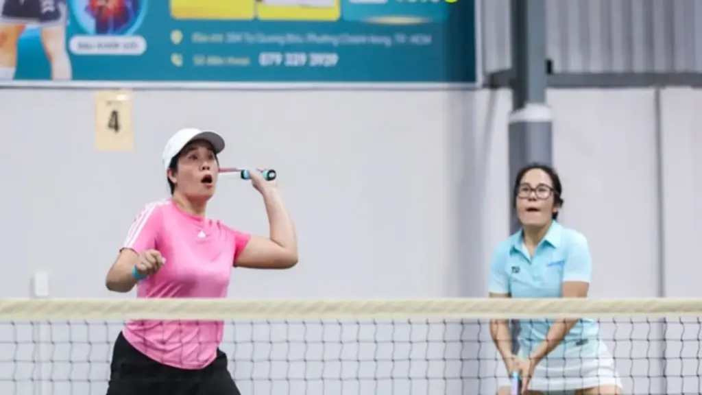 Đôi nữ Báo Thanh Niên đoạt HCĐ giải pickleball Hội Nhà báo Việt Nam