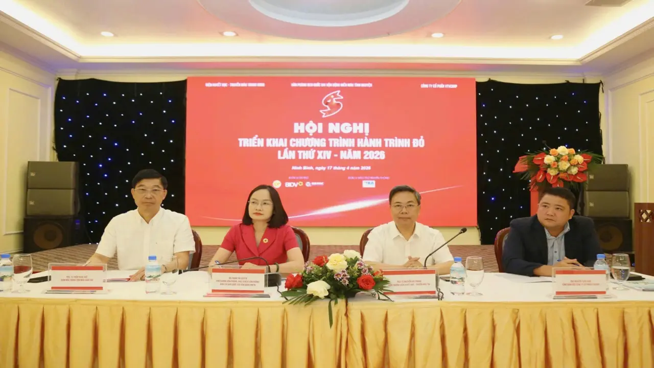 Hành trình Đỏ 2026 đặt mục tiêu tiếp nhận 120.000 đơn vị máu
