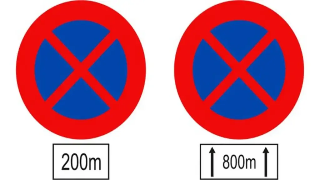 Phân biệt biển báo có ký hiệu chữ số, mũi tên phía dưới thế nào?