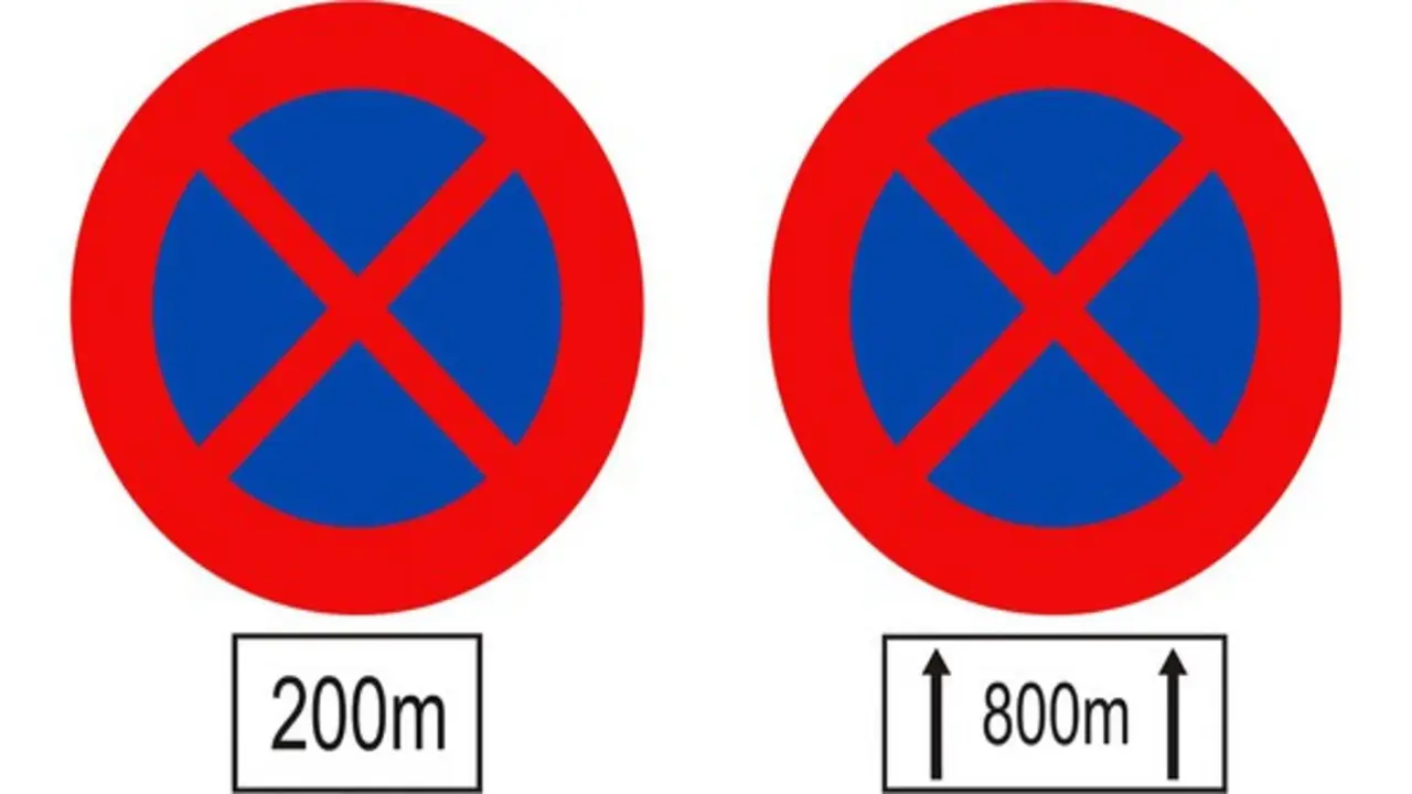 Phân biệt biển báo có ký hiệu chữ số, mũi tên phía dưới thế nào?