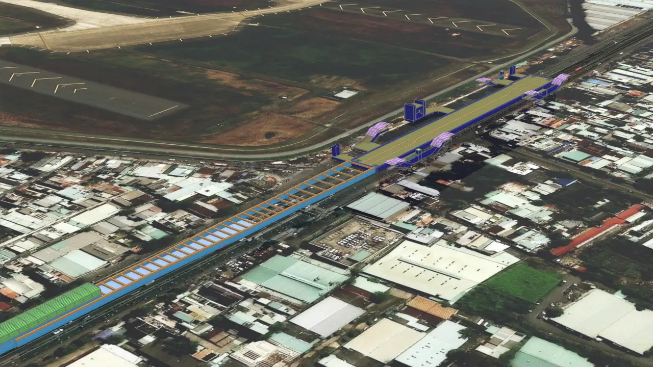 TP HCM đóng giao lộ cửa ngõ tây bắc để thi công ga metro