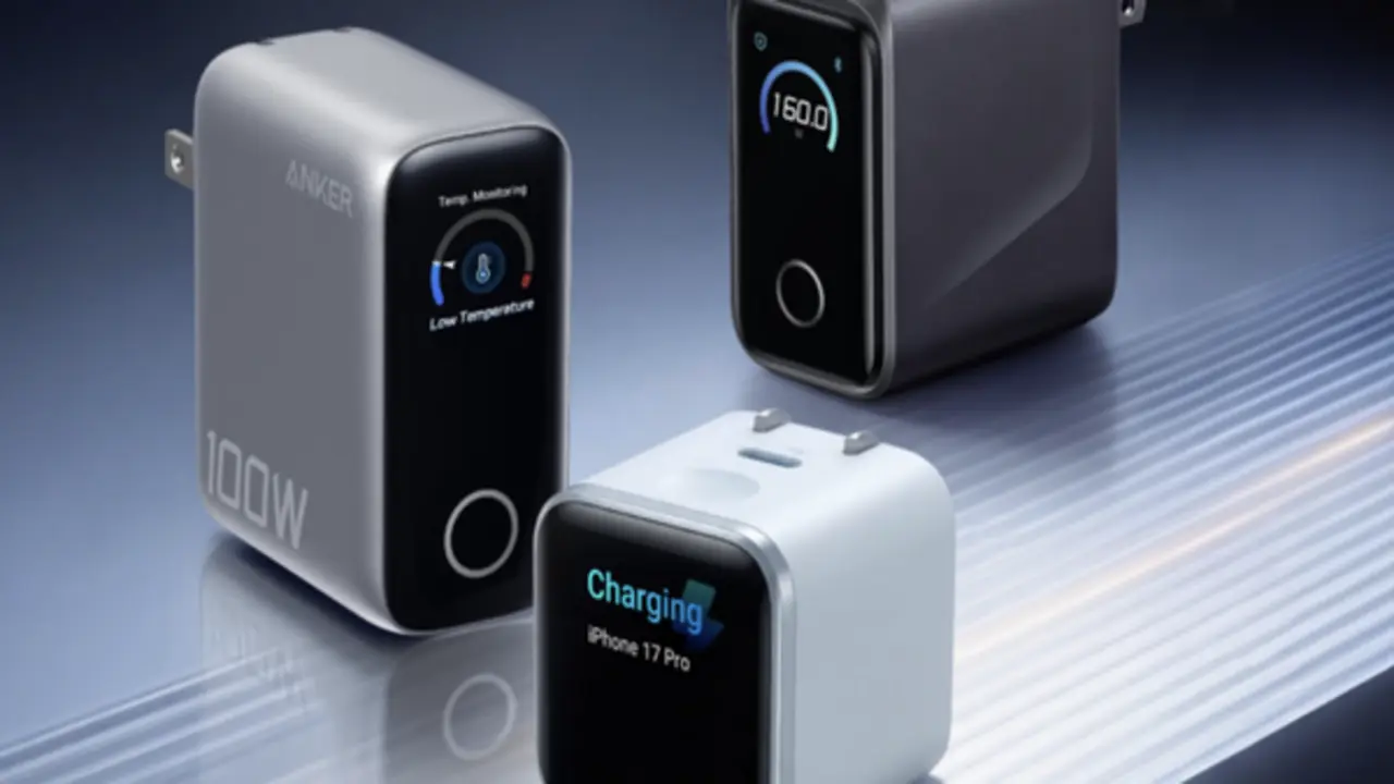 Xu hướng sạc thông minh tích hợp màn hình